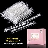 MAKARTT Individual Packaging Makeup Cotton Swabs 100pcs Double Tipped Versatile Cotton Tipped Applicators