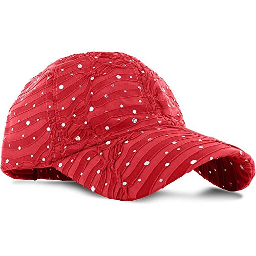 RD3_(US Seller)Women Lady Summer Hat Sun Golf Glitter Sequin Baseball Cap