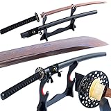 Colored Sharp Blade Japanese Samurai Katana Sword (Red Folded Blade)