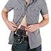 Pacsafe Coversafe V60 Anti-Theft RFID Blocking Secret Belt Wallet, Black