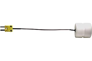 Cooper-Atkins 52048-K Type K Solid Product Simulator Thermocouple Probe with Jacket Flexible Cable, -40/180° F Temperature Range