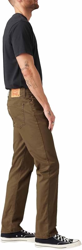 514 Straight Fit Jeans, Olive Night, 36W / 36L Hombre
