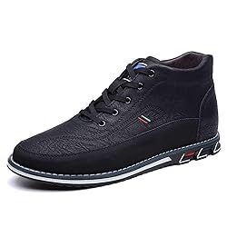 mitvr Men's Casual Dress Boots Motorcycle Boots