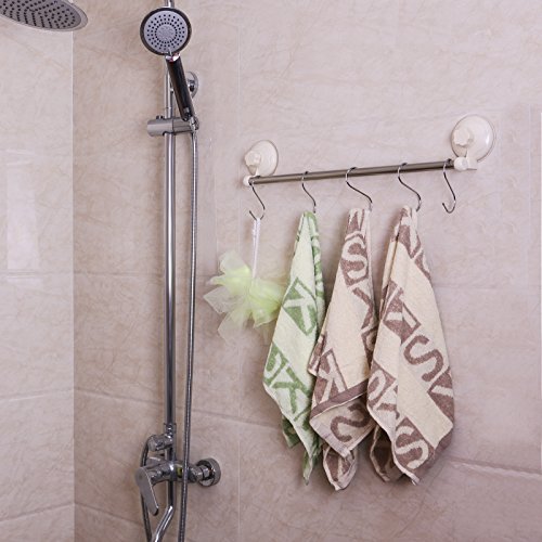 BEWISHOME S Shaped Hooks,20 PCS S Hooks for Hanging Clothes, S-Hooks Utility Hanging Hooks,S Shaped Silver Hooks Hangers for Kitchen Bathroom Bedroom Office, Chrome FYC02S
