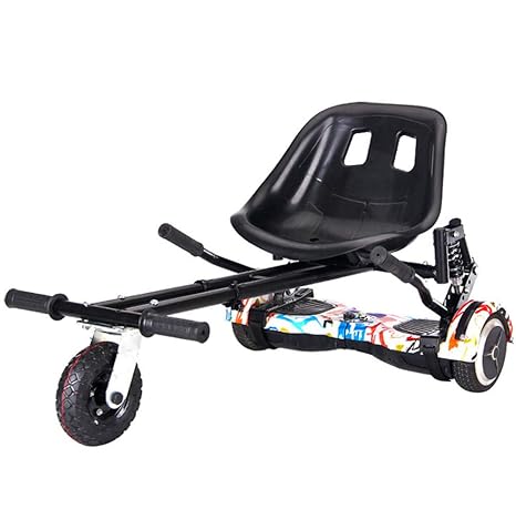 Lvbeis Hovercart FüR Hoverboard Go-Kart Sitz Hoverkart Für Self-Balance Elektro Scooter Hover