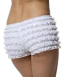 BellaSous Womens Sexy Ruffle Panties Tanga Dance Bloomers Sissy Booty Shorts