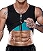 NonEcho Men Sauna Vest Hot Sweat Waist Trainer Corset Neoprene Tank Top Shapewear Slimming Shirt Workout Suit