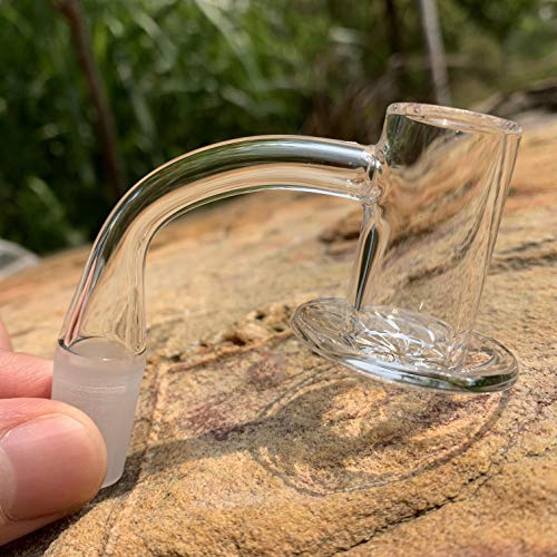 Blender Style Quartz Set 14mm Male 2.5mm Thick With 20mm Boro Glass