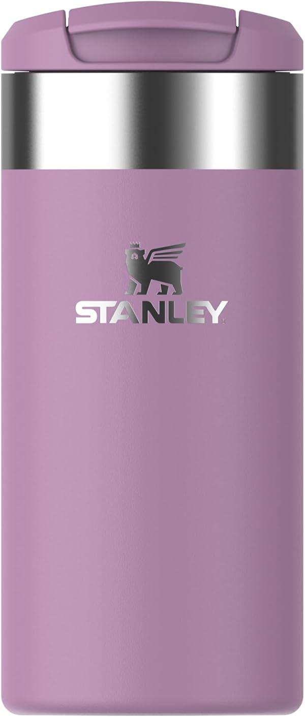 STANLEY 1913 Aerolight Transit Thermobecher 0.35L - Hält 4 Stunden Heiß - Spülmaschinenfest - Kaffeebecher To Go Auslaufsicher - Kompatibel Mit Gängigen Pkw-Getränkehalterungen - Lilac