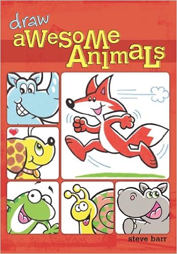 Draw Awesome Animals Kids Diy Barr Steve 9781440322181 Amazon Com Books