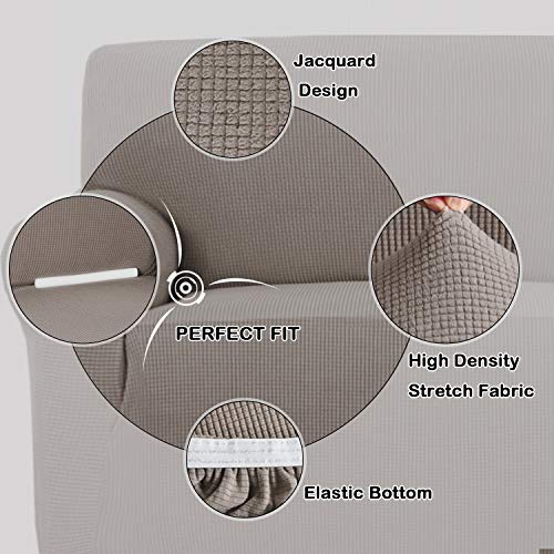 image for Turquoize Spandex Stretch Slipcover for Loveseat Sofa Cover/Lounge Cov