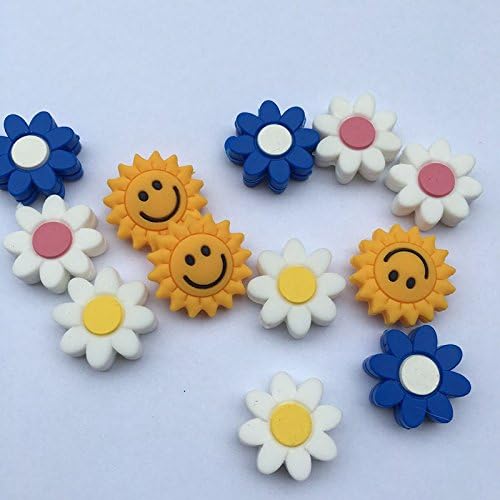 2016 NEW (assorted colors)Flowers tennis racket vibration dampeners Shock Vibration Dampener Absorber(pack of 10)
