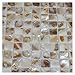 Art3d Shell Mosaic Tile White Square Mosaic Tile for Kitchen/Bathroom Backsplash, 12