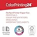 HP Printer Paper | 8.5 x 11 Paper | ColorPrinting 24 lb | 6 Pack Case - 2400 Sheets | 97 Bright |Made in USA - FSC Certified | 202040C