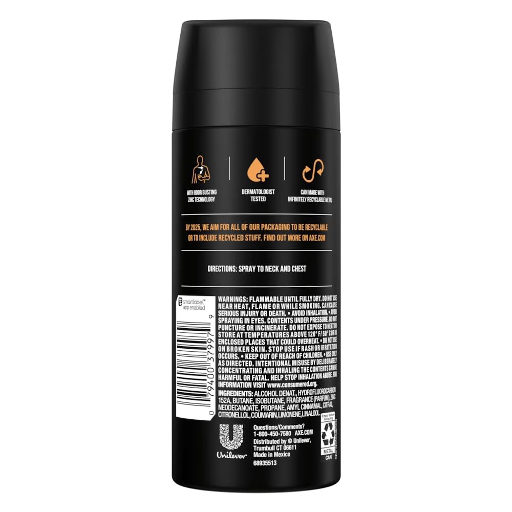 Axe Deodorant Bodyspray Dark Temptation (3 Pack)