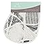 aden + anais Silky Soft Burpy Bib, 100% Viscose bamboo Muslin, Soft Absorbent 4 Layers, Multi-Use Burp Cloth and Bib, 22.5” X 11”, Single, Midnight