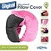 Cloudz Washable Travel Neck Pillow Cover - Pink