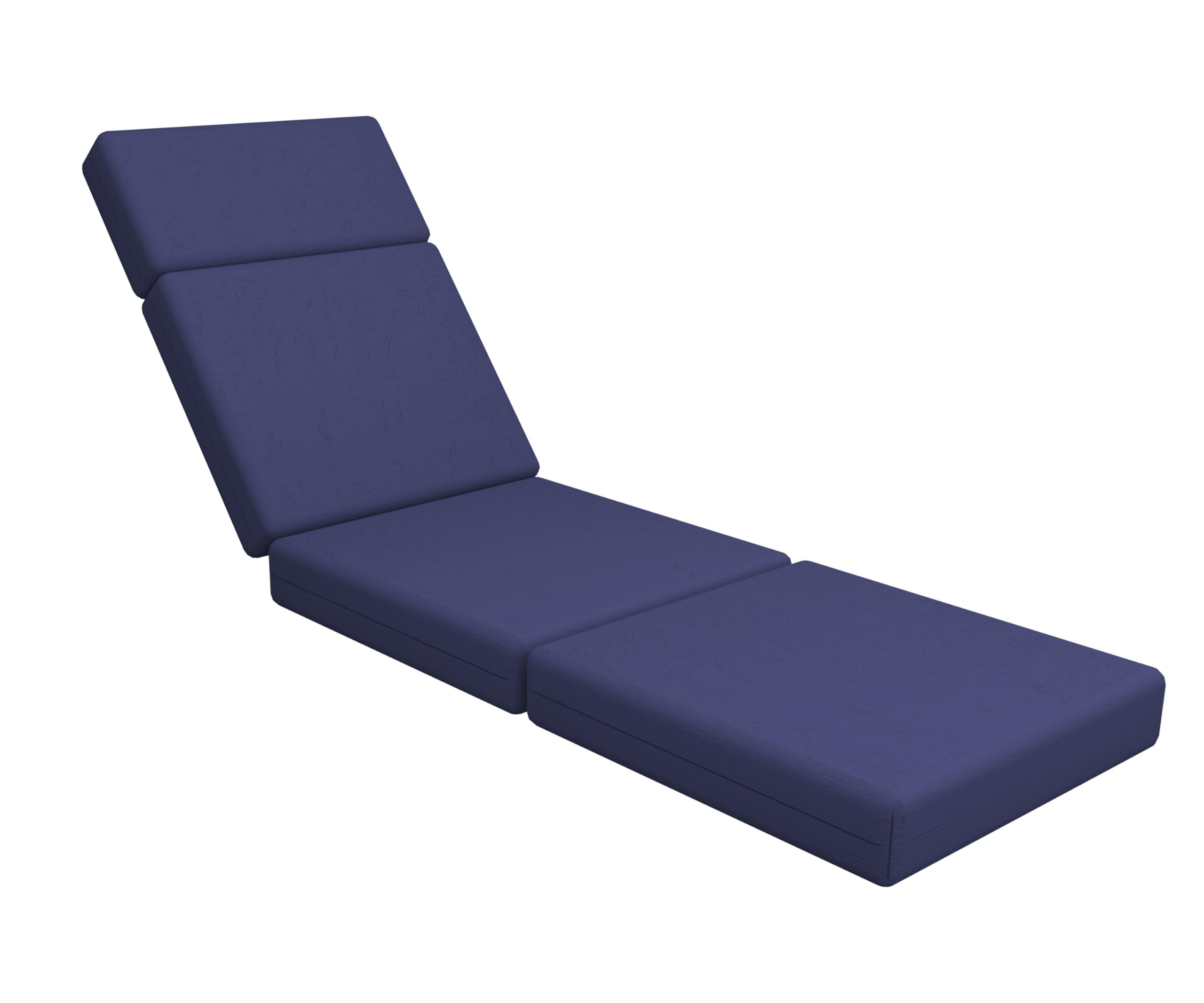 Photo 1 of **DIRTY FROM TRANSPORT. ONE CUSHION/COVER DAMAGE.  SELLING FOR PARTS AS PARTIAL SET** . Chaise Lounge Cushions Outdoor, 80 x 26 x 4 Inch Lounge Chair Cushions for Outdoor Furniture - Waterproof Lounge Patio Replacement Cushion, 4In Fade-Resistant ThickPat