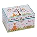 Lucy Locket 'Woodland Animals' Musical Jewelry Box for Children - Beautiful Kids' Jewelry Box with Dancing Owl