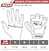 RDX Weight Lifting Gloves for Gym Workout - Breathable with Padded Anti Slip Palm Protection - Great for Fitness, Bodybuilding, Powerlifting, Strength Training, Weightlifting, Cycling & Exercise
