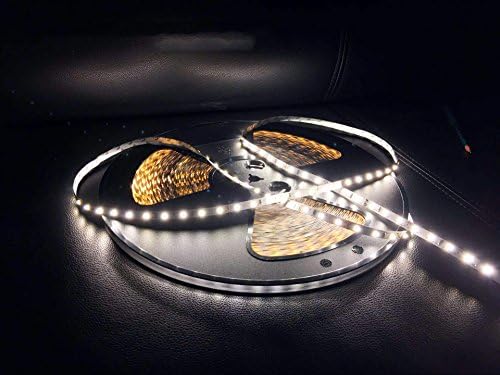 TDRSHINE Led Flash Strip Light 16.4Ft 5M 300Leds Waterproof Warm White,Outdoor Christmas Decorations Strip