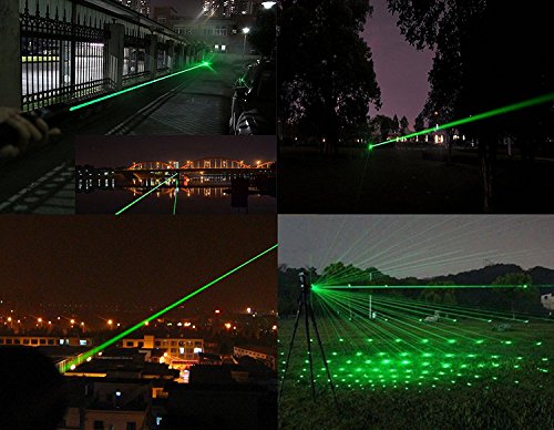 WORD GX Tactical Green Hunting Rifle Scope Sight Laser Pen Outdoor Flashlight,LED Interactive Baton Funny Laser Toy Pet Toys - Thumbnail 6