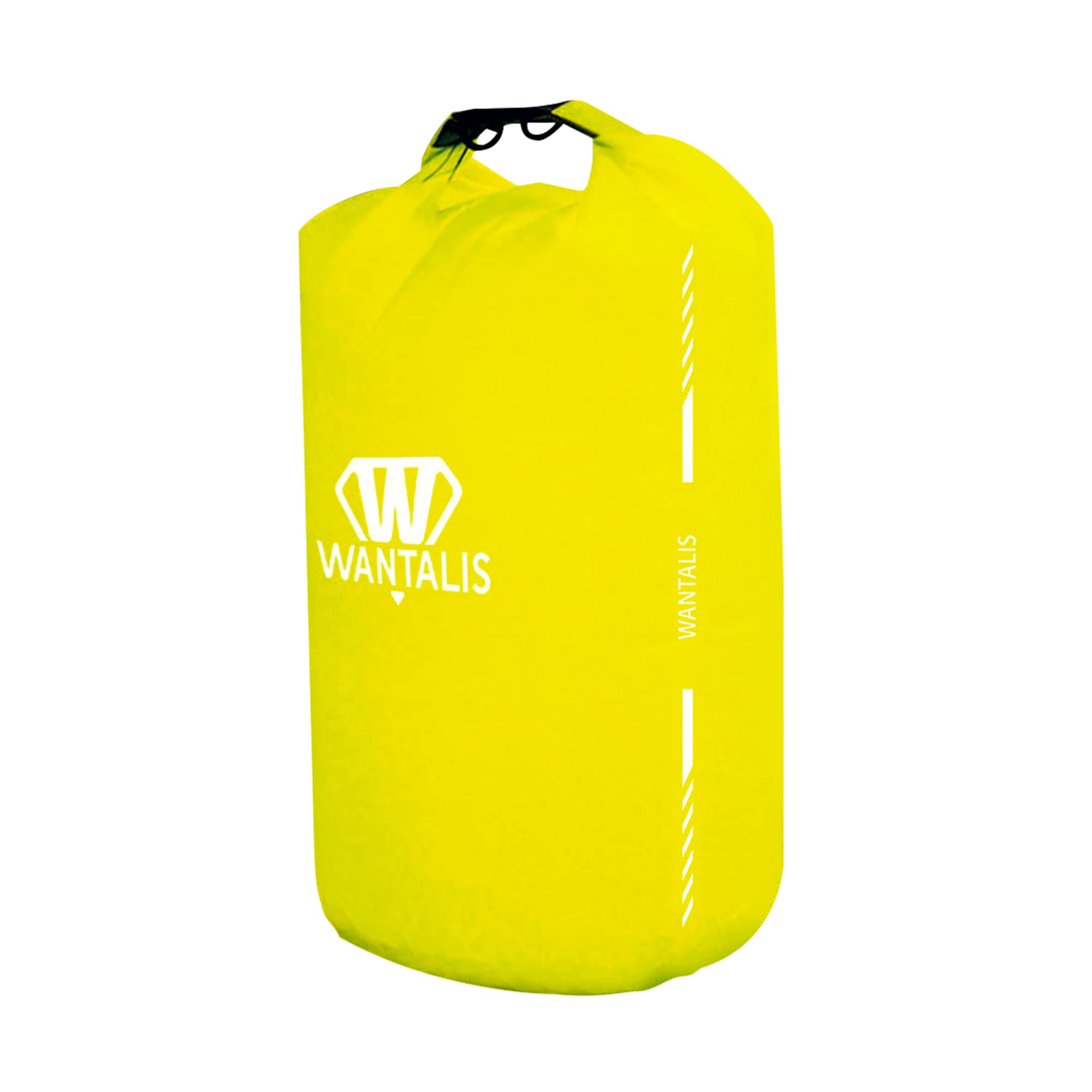Wantalis Waterproof Bag Polyester Neon 10L Adult Unisex Waterproof Bag, Neon Yellow, 10 L