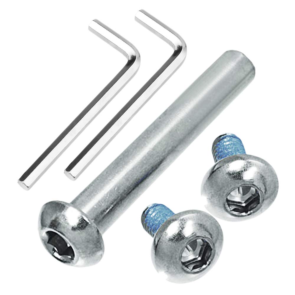 M8x52mm/2" Axles Screws for 2-3-4-Wheel Kid Scoote Replacement Micro Mini Foldable Kick Scooter Kids Scooters Axles Repair