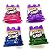 Kinetic Sand Neon Colors | Gift Set of 4 Colors - Purple, Blue, Pink & Green 5 oz Containers