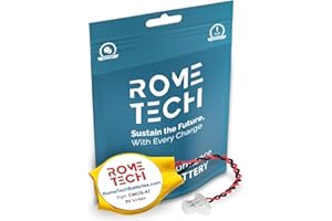 Rome Tech CR2032 CMOS BIOS Battery for Dell Inspiron 15 (7559), 5000, 5368, 5378, DELL Latitude 3300, 3379, 3390, 3480, 3460,