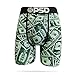 PSD Underwear PSD Mens Singles Athletic Boxer Briefs, Black, x Large