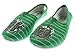 Harry Potter Slytherin Canvas Slip On Shoes Large Green