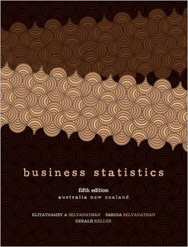 business statistics selvanathan 5th edition