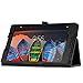 MoKo Lenovo Tab3 A8 / Tab2 A8 Case, Ultra Compact Premium Slim Folding Stand Cover Case for 2015 Release Lenovo Tab 2 A8-50, 2016 Release Lenovo Tab 3 8 (TB3-850F) 8-Inch Tablet, Black