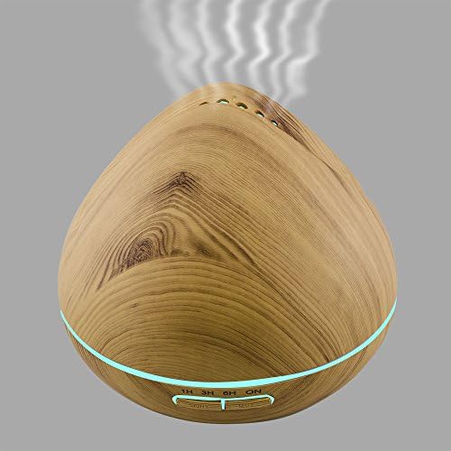 Lineyun Aromatherapy Essential Oils Diffuser Incense Machine Aroma Air Humidifier Office Bedroom Fragrance Incense Burners (Wood Brown)