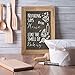 Vintage Framed Slate Kitchen Chalkboard (10