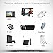 iToobe i70 LCD LED HD Mini Portable Multimedia Home Cinema Theater Video Projector 1080P Support HDMI VGA USB SD AV TV Interface for Movie TV Video Game Home Outdoor Entertainment
