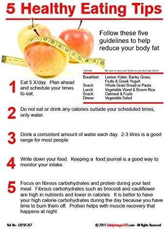 5 healthy eating tips