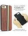 YFWOOD Compatible for iPhone 7 Plus Wood Case, iPhone 8 Plus Case with Natural Wood Design Shockproof Heavy Duty Slim Protective Cover Compatible with iPhone 7/8 Plus