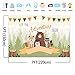 Mehofoto Adventure Woodland Backdrop Woodland Friends Birthday Photography Background 7x5ft Woodland Animal Baby Shower Photo Backdrops