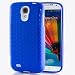Hyperion Samsung Galaxy S5 Extended Battery HoneyComb Matte TPU Case / Cover (Fits 5600mAh and Hyperion's 6500mAh Extended Battery) [2 Year No Hassle Warranty] (CASE ONLY. Does not include battery) **Hyperion Retail Packaging** - BLUE