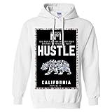 Dolphin Shirt Co California Republic No. 1 Diamond Hustle Sweatshirt Hoodie - White X-Large