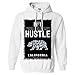 California Republic No. 1 Diamond Hustle Sweatshirt Hoodie - White X-Large