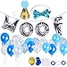 Dog Birthday Party Supplies, Dog Birthday Hat and Bow Collar, WOOF Letter Ballons, 20Pc Biodegradable Latex Dreamy Balloons for Boy Puppy