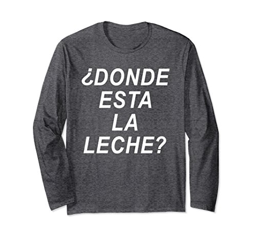 Unisex DONDE ESTA LA LECHE? FUNNY VIDEO DANNY VIRAL SHIRT 2XL Dark Heather
