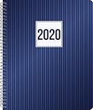 Classic Navy 2020 Weekly/ Monthly Planner - 8.5