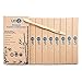 Natural Bamboo Toothbrushes with Soft Nylon Bristles, Bamboo Toothbrush Pack of 8 by Lali Bambù