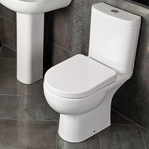 RAK Tonique Close Coupled Full Access Toilet with Soft Close Seat Buy