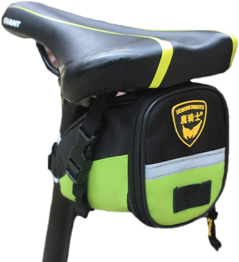 Waterproof Cycling Seat Bag Bicycle StrapOn Bike Saddle Bag Bicycle Bag, 3D