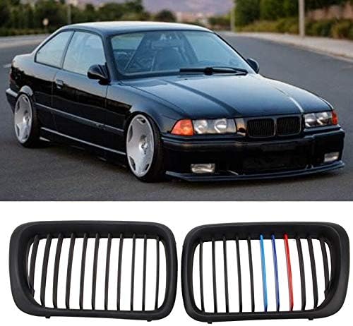 Amazon Com Xcyy Front Kidney Grille Kidney Front Grille Front Matte Black Kidney Grille Fit For Bmw 6 M3 3 Series 97 99 Racing Grills Home Kitchen